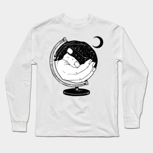 Globe of the galaxy Long Sleeve T-Shirt